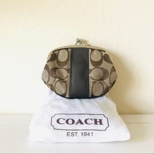 Coach Kisslock Coin Purse